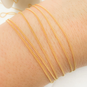 71GF. 14K Gold Filled Curb Chain